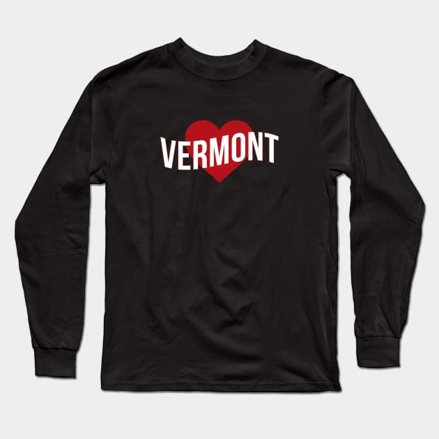 Vermont Love Long Sleeve T-Shirt by Novel_Designs